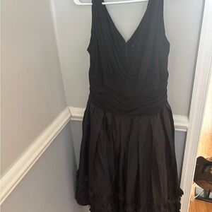 SL Fashions Black Sleeveless Dress Size 16W